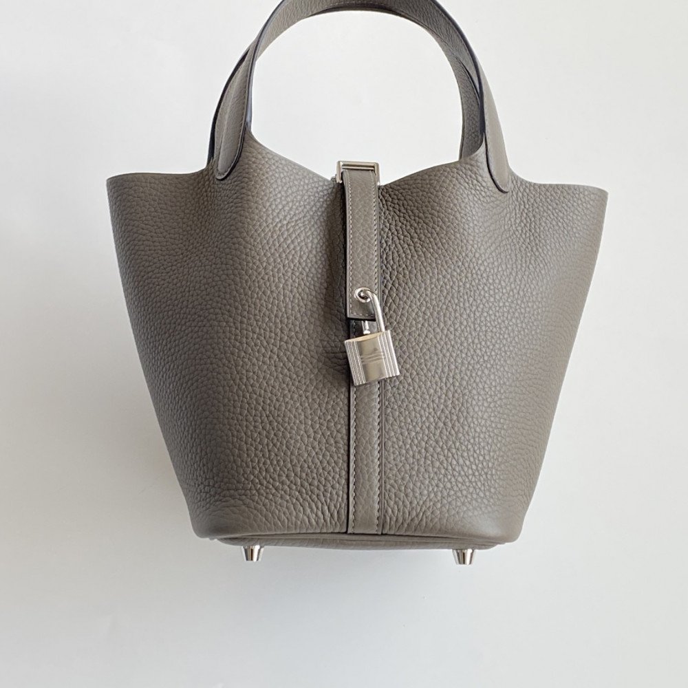 Hermès Picotin Lock Bag 18cm – 8F Tin Gray
