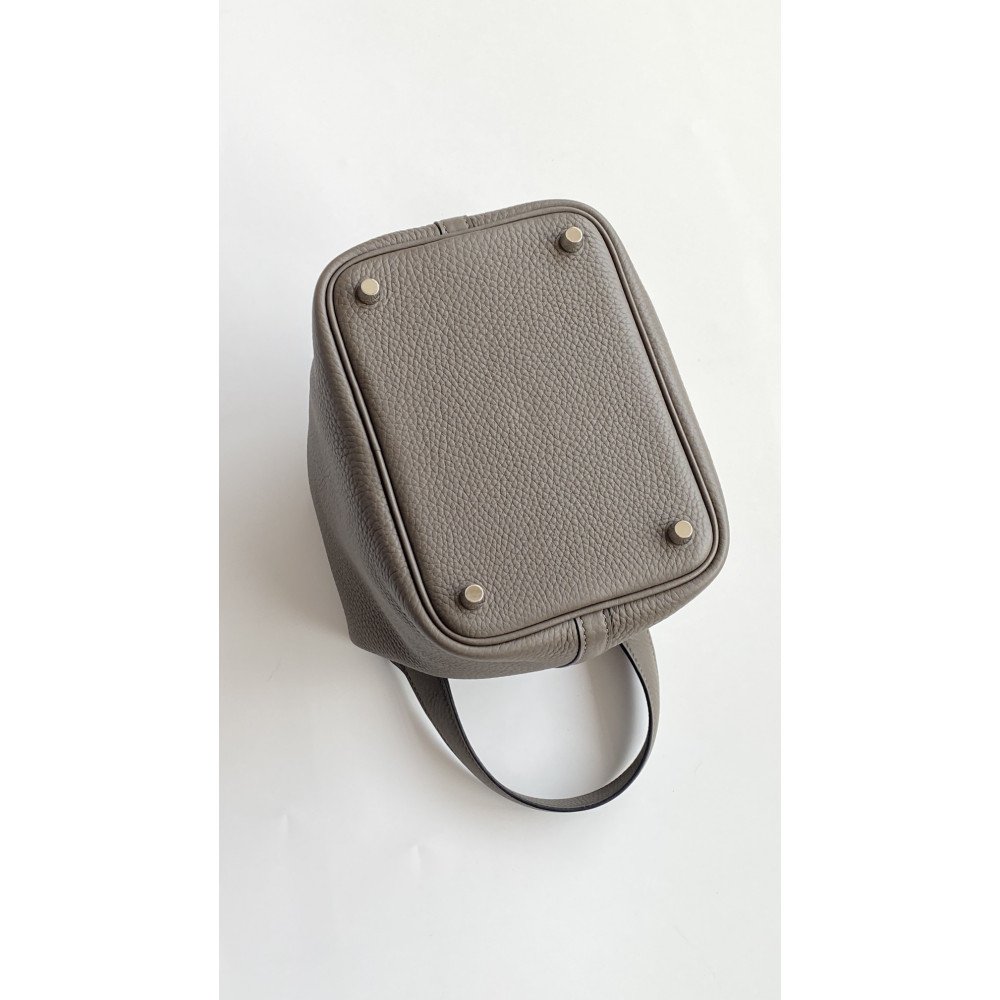 Hermès Picotin Lock Bag 18cm – 8F Tin Gray Hermès Picotin Lock Bag 18cm – 8F Tin Gray