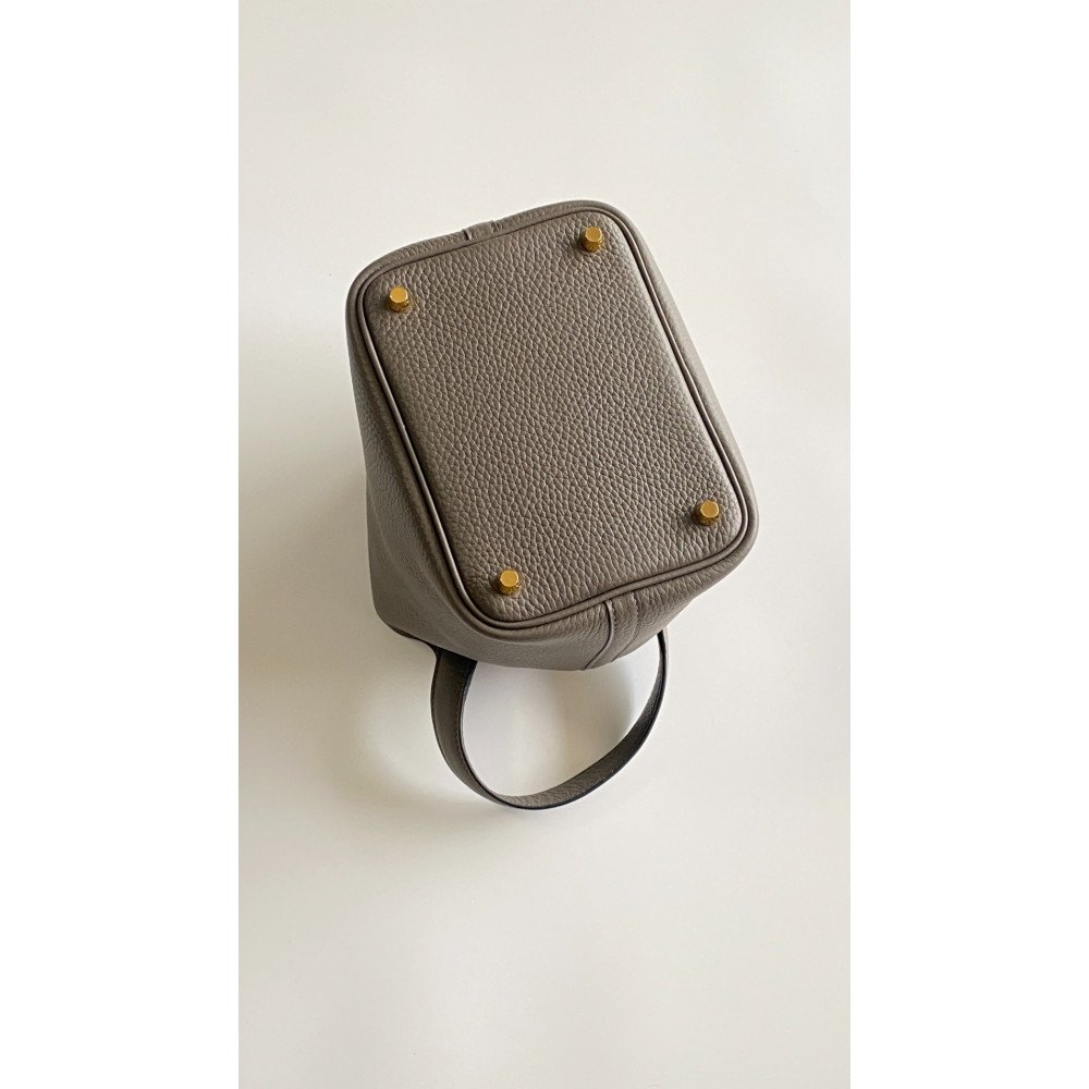 Hermès Picotin Lock Bag 18cm – 8F Tin Gray Hermès Picotin Lock Bag 18cm – 8F Tin Gray