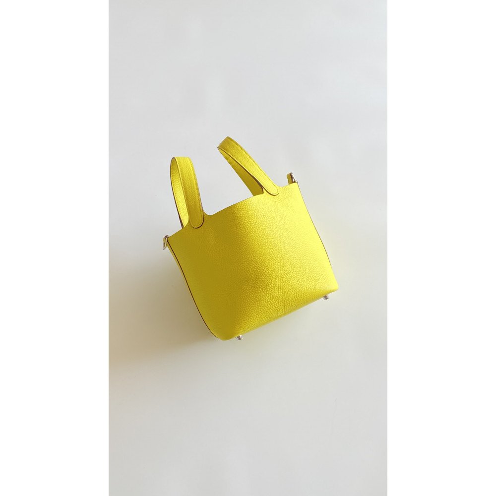 Hermès Picotin Lock Bag 18cm – 9R Lemon Yellow Hermès Picotin Lock Bag 18cm – 9R Lemon Yellow