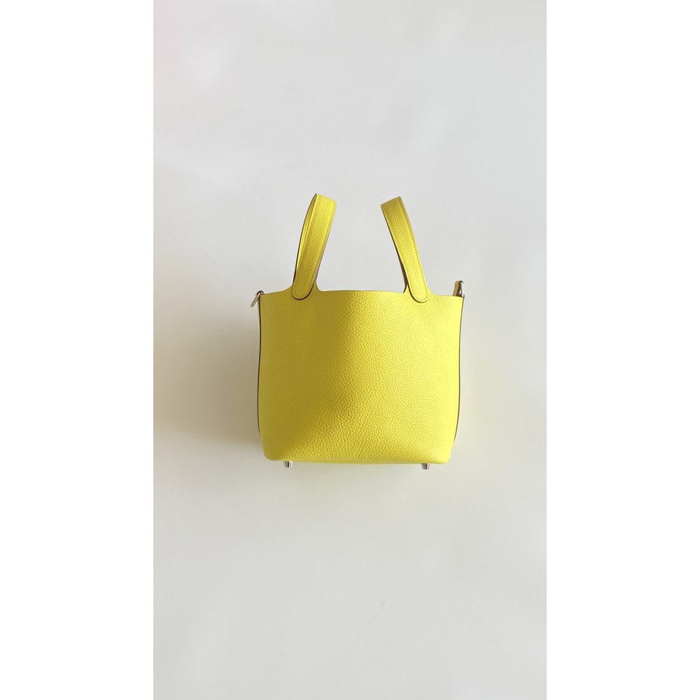 Hermès Picotin Lock Bag 18cm – 9R Lemon Yellow Hermès Picotin Lock Bag 18cm – 9R Lemon Yellow