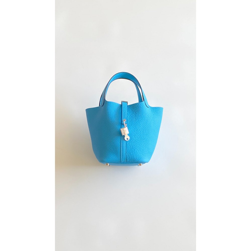 Hermès Picotin Lock Bag 18cm – P3 Northern Blue