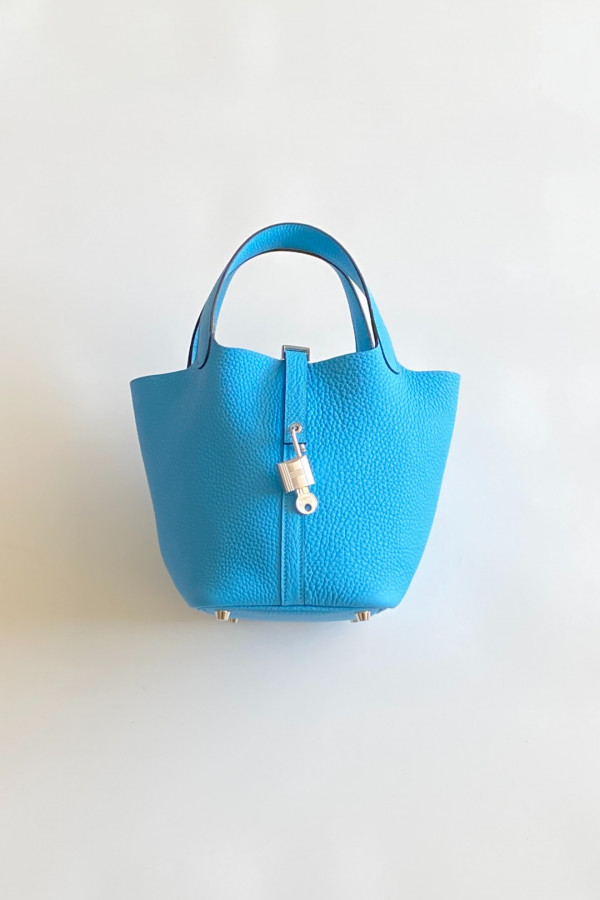 Hermès Picotin Lock Bag 18cm – P3 Northern Blue