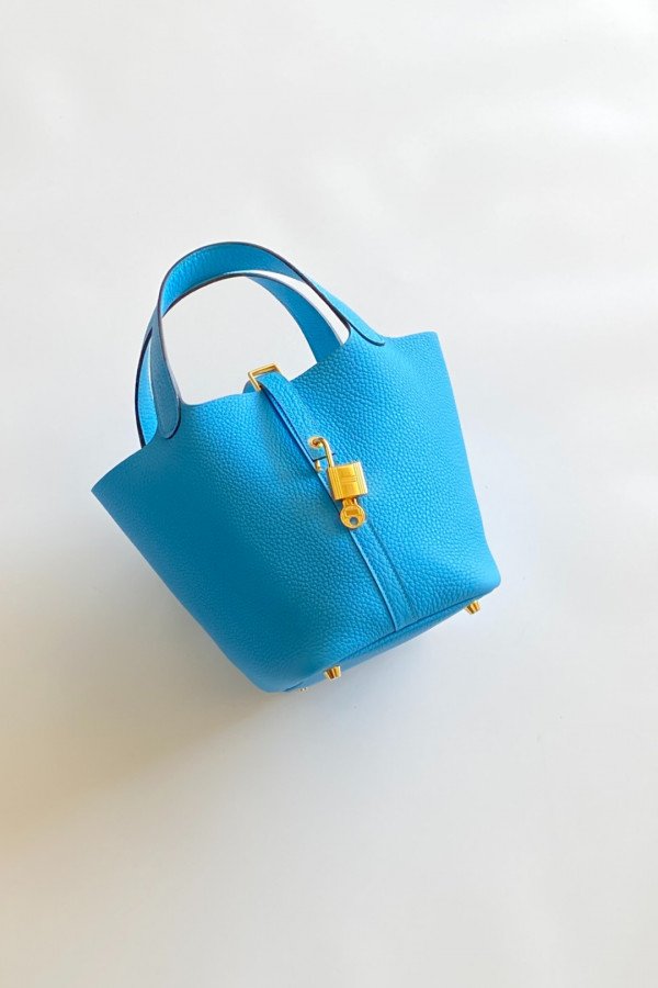 Hermès Picotin Lock Bag 18cm – P3 Northern Blue