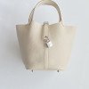 Hermès Picotin Lock Bag 18cm – Milkshake White