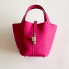 Hermès Picotin Lock Bag 18cm –  Magnolia Pink