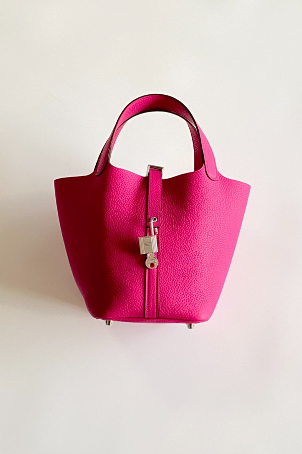 Hermès Picotin Lock Bag 18cm –  Magnolia Pink