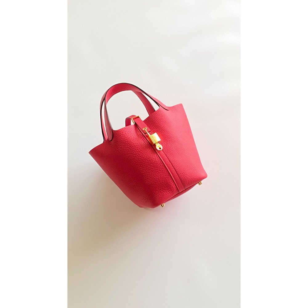Hermès Picotin Lock Bag 18cm – National Flag Red Hermès Picotin Lock Bag 18cm – National Flag Red