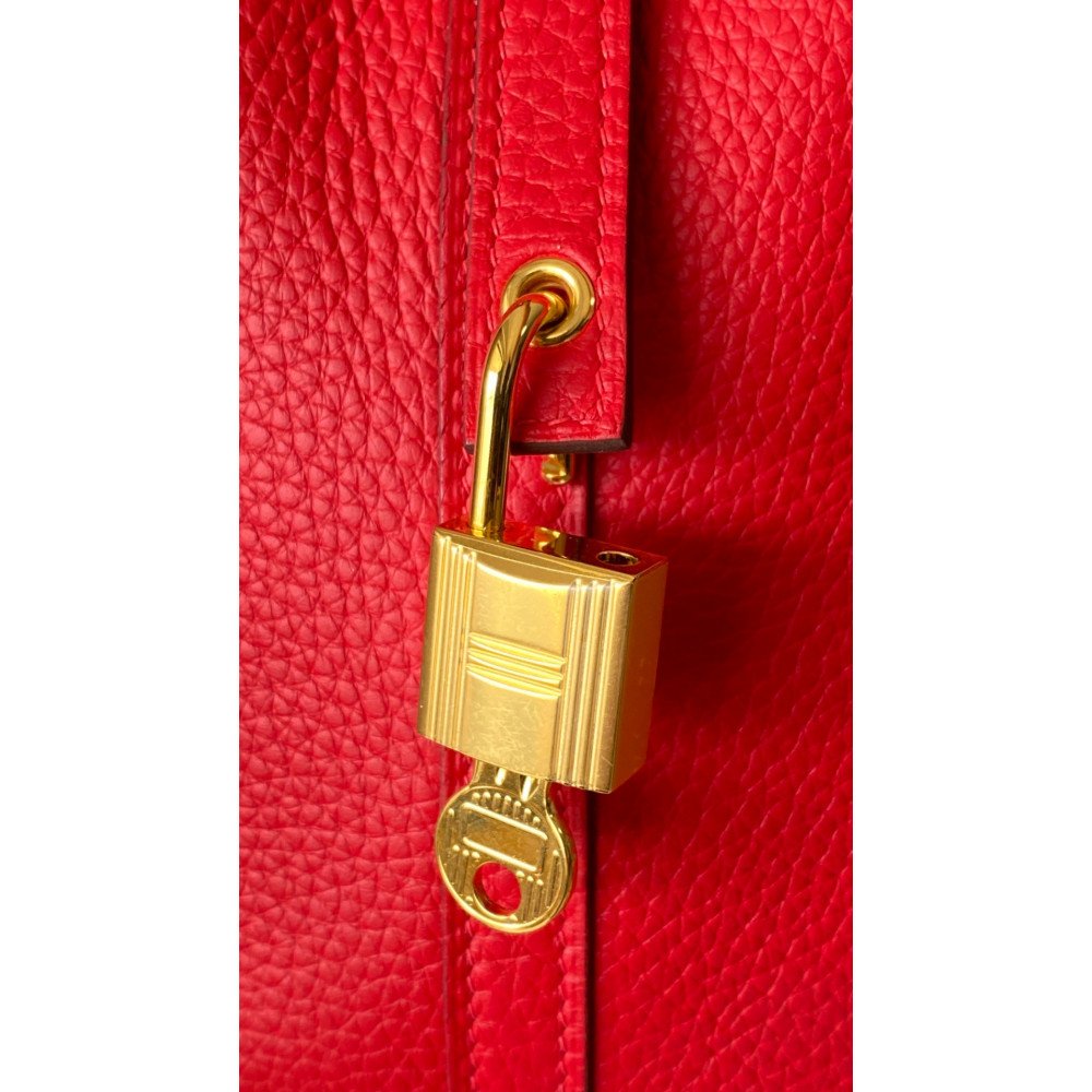 Hermès Picotin Lock Bag 18cm – National Flag Red Hermès Picotin Lock Bag 18cm – National Flag Red