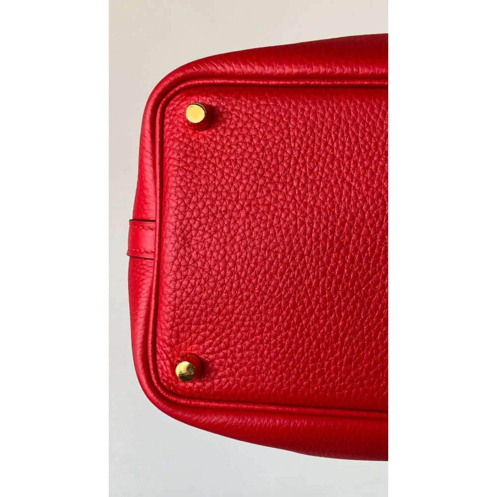 Hermès Picotin Lock Bag 18cm – National Flag Red Hermès Picotin Lock Bag 18cm – National Flag Red