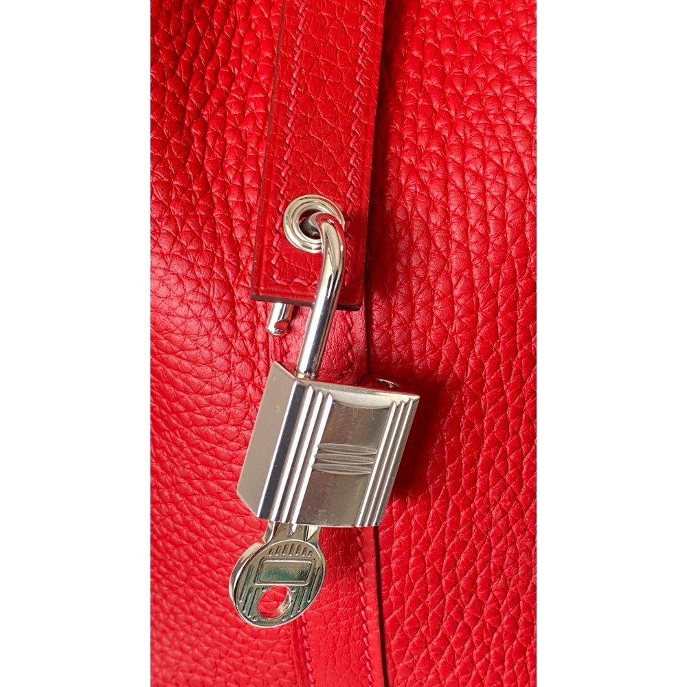 Hermès Picotin Lock Bag 18cm – National Flag Red Hermès Picotin Lock Bag 18cm – National Flag Red