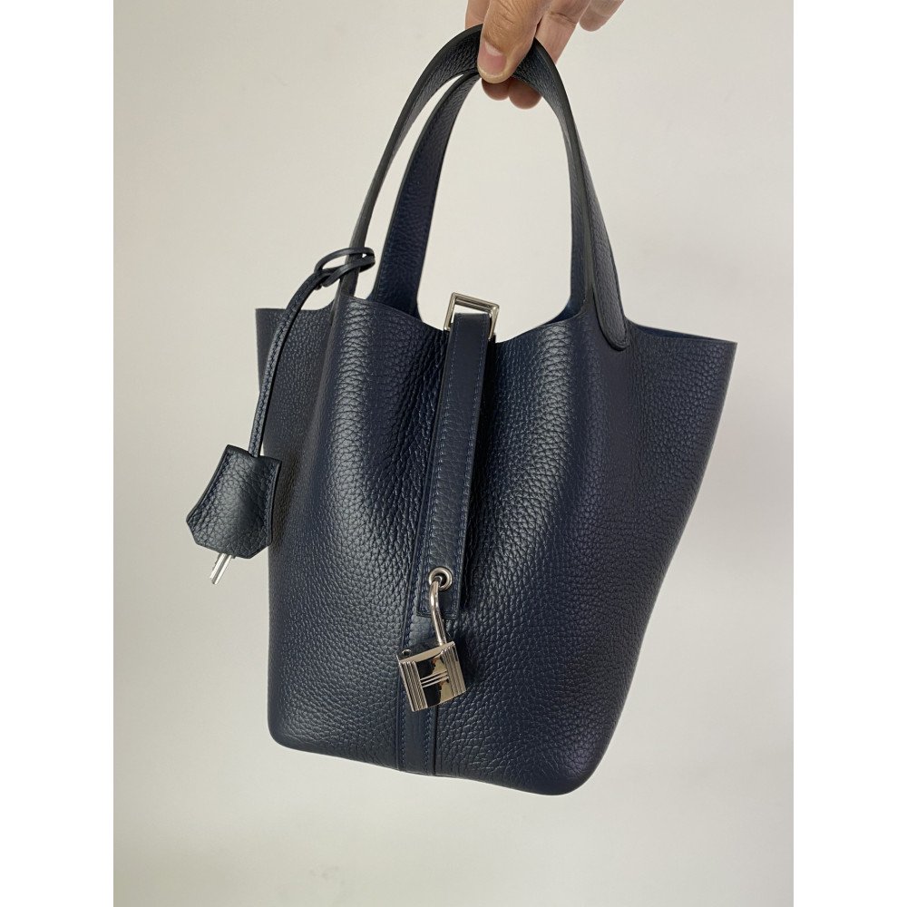 Hermès Picotin Lock Bag 18cm – Midnight Blue Hermès Picotin Lock Bag 18cm – Midnight Blue