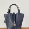 Hermès Picotin Lock Bag 18cm – Midnight Blue