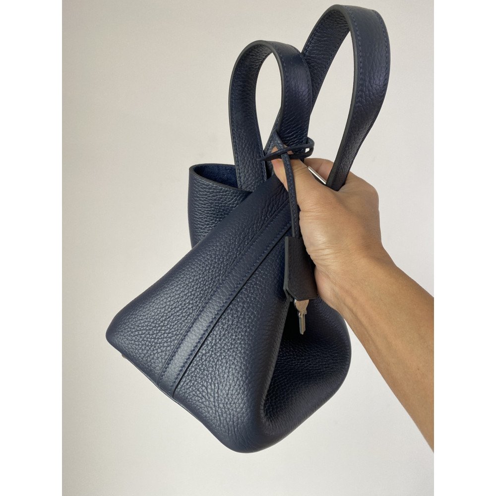 Hermès Picotin Lock Bag 18cm – Midnight Blue