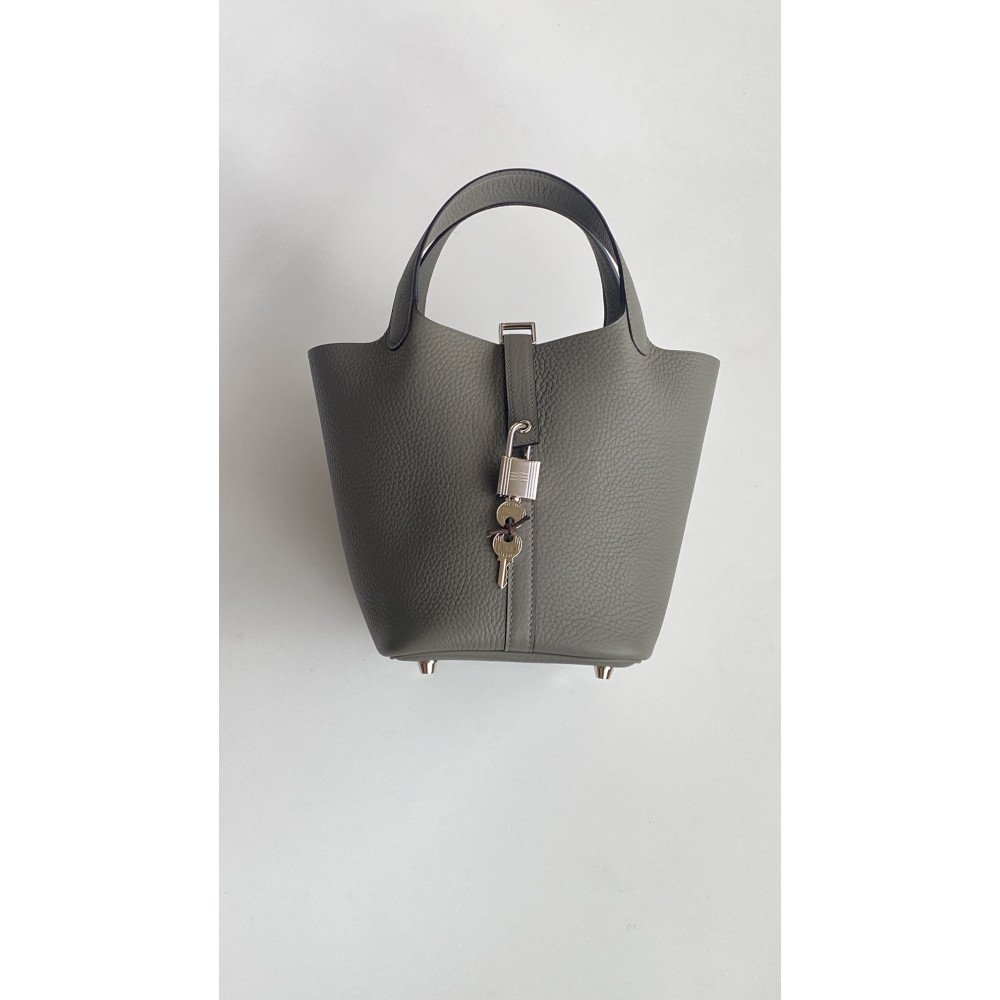 Hermès Picotin Lock Bag 18cm – Thunderhead Gray Hermès Picotin Lock Bag 18cm – Thunderhead Gray
