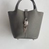 Hermès Picotin Lock Bag 18cm – Thunderhead Gray