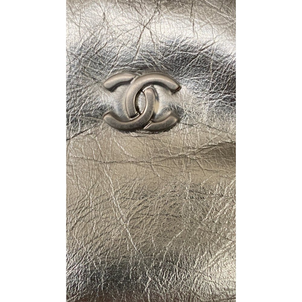 Chanel 22 Bag "Trash Bag" – Silver Small 22 Bag