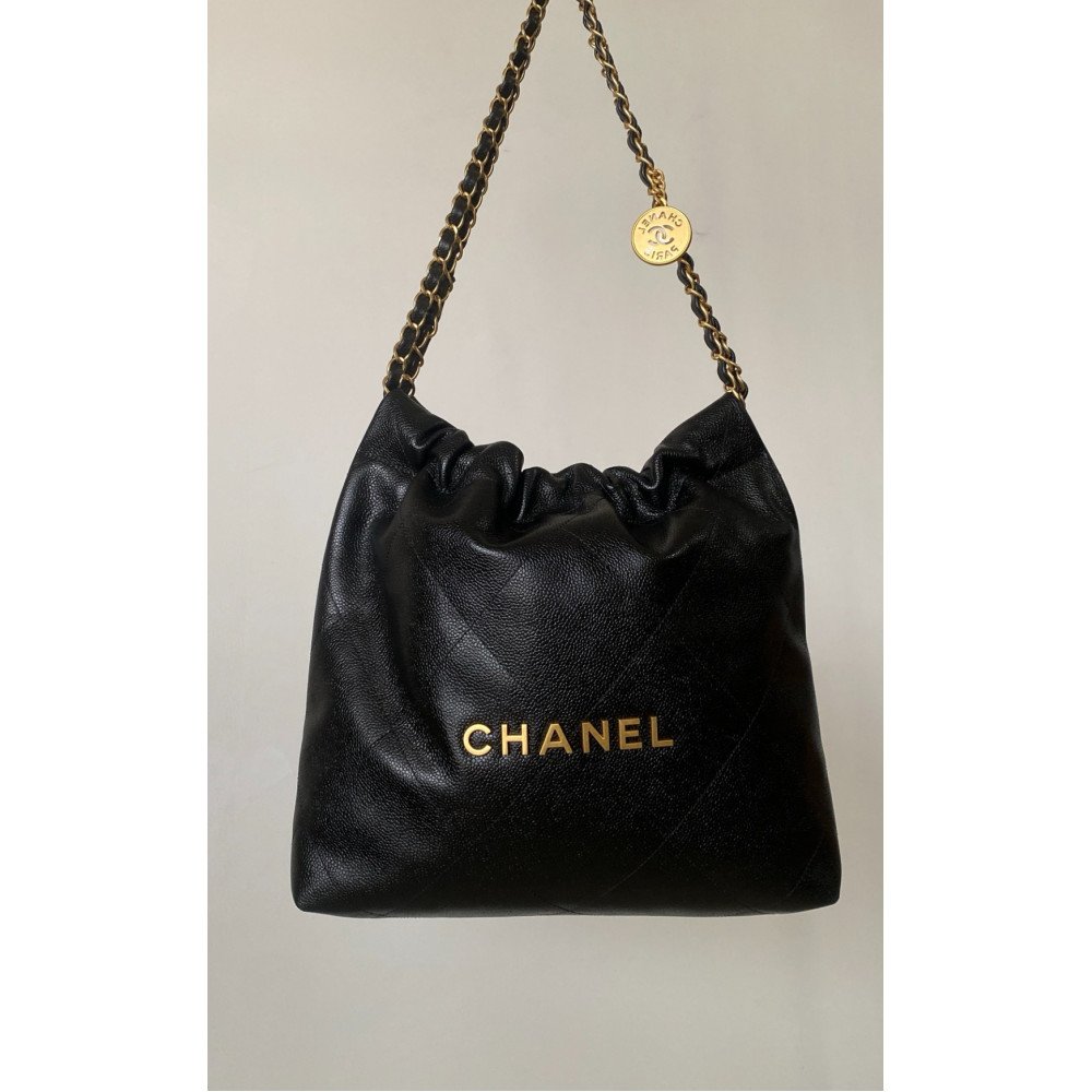 Chanel 24B New Arrival – Black Caviar Calfskin 22 Bag Chanel 24B New Arrival – Black Caviar Calfskin 22 Bag