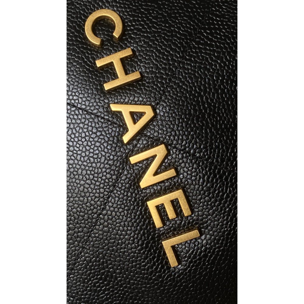 Chanel 24B New Arrival – Black Caviar Calfskin 22 Bag Chanel 24B New Arrival – Black Caviar Calfskin 22 Bag