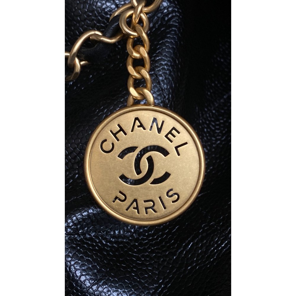 Chanel 24B New Arrival – Black Caviar Calfskin 22 Bag Chanel 24B New Arrival – Black Caviar Calfskin 22 Bag
