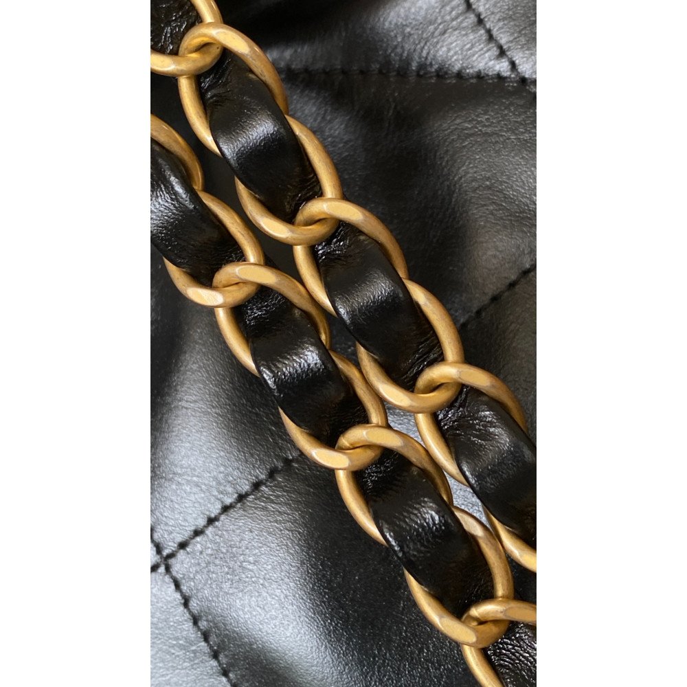 Chanel 24B New Arrival – Black Caviar Calfskin 22 Bag Chanel 24B New Arrival – Black Caviar Calfskin 22 Bag