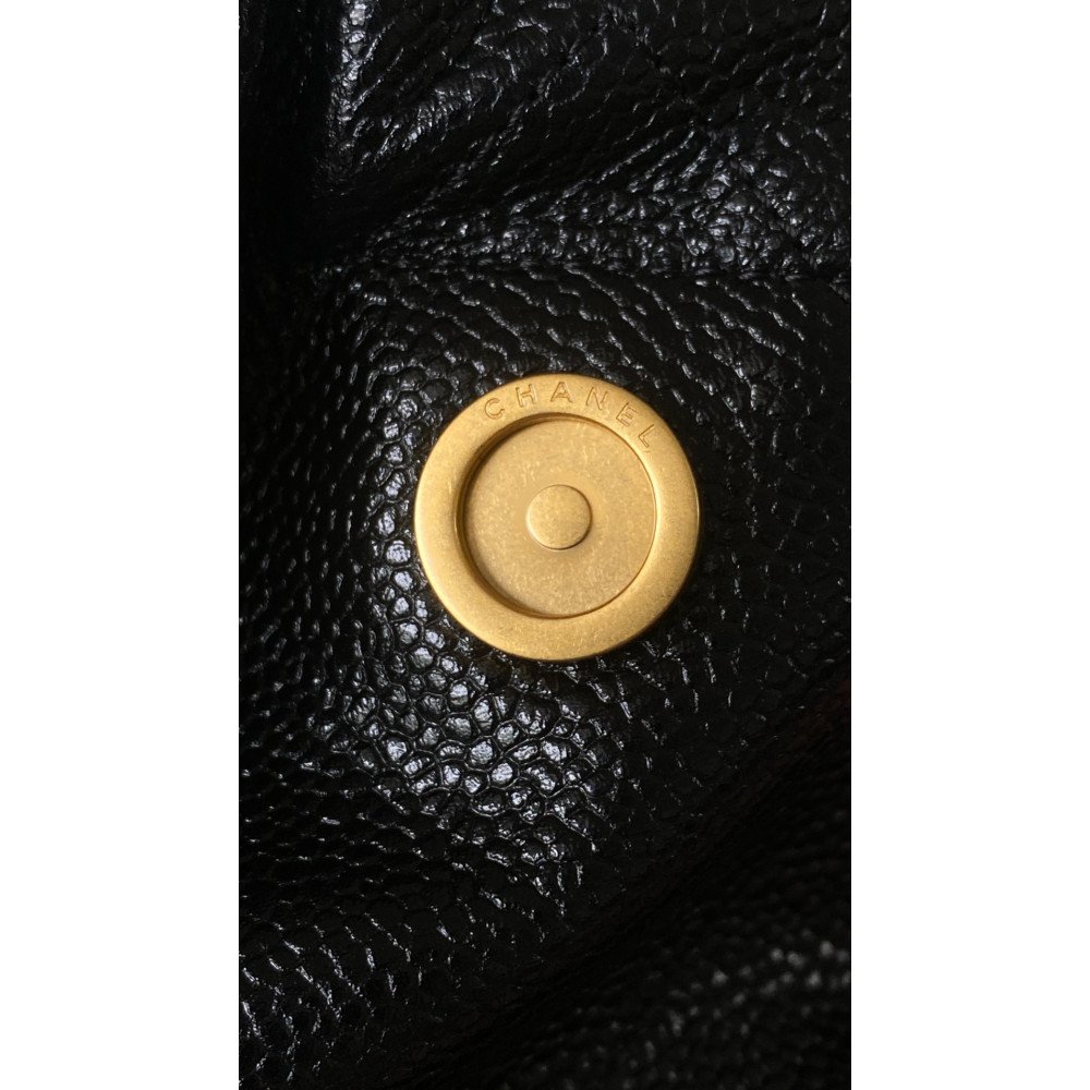 Chanel 24B New Arrival – Black Caviar Calfskin 22 Bag Chanel 24B New Arrival – Black Caviar Calfskin 22 Bag