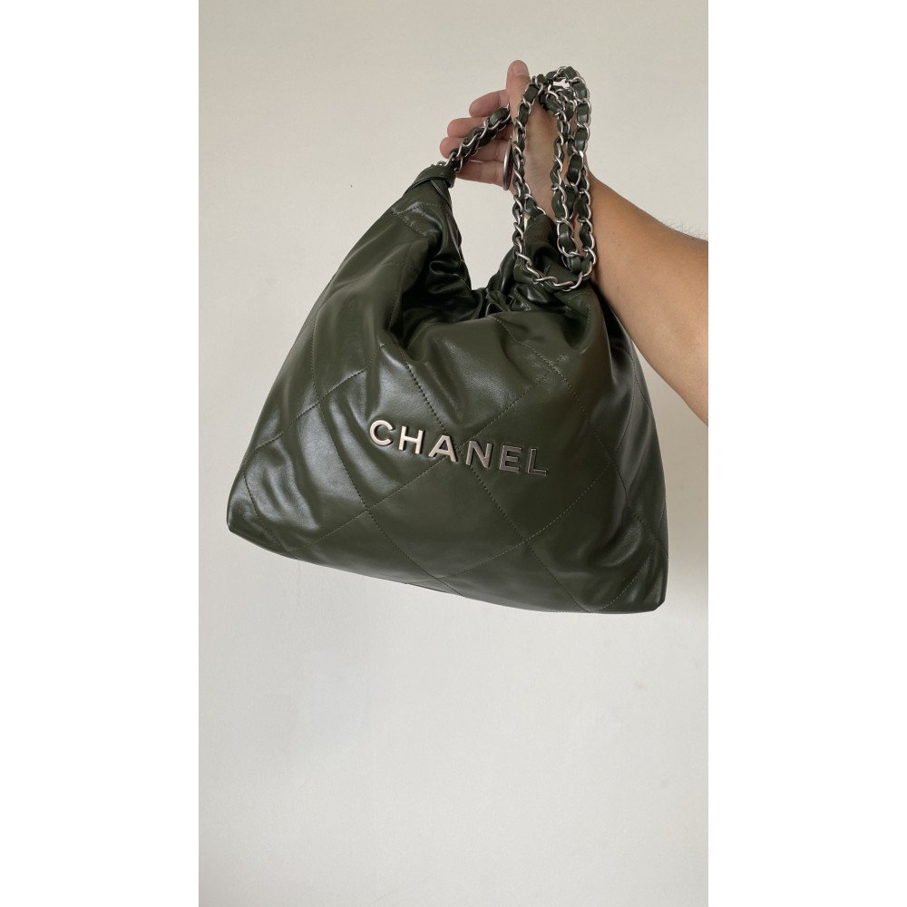 Chanel 22 Bag "Trash Bag" Shoulder Bag