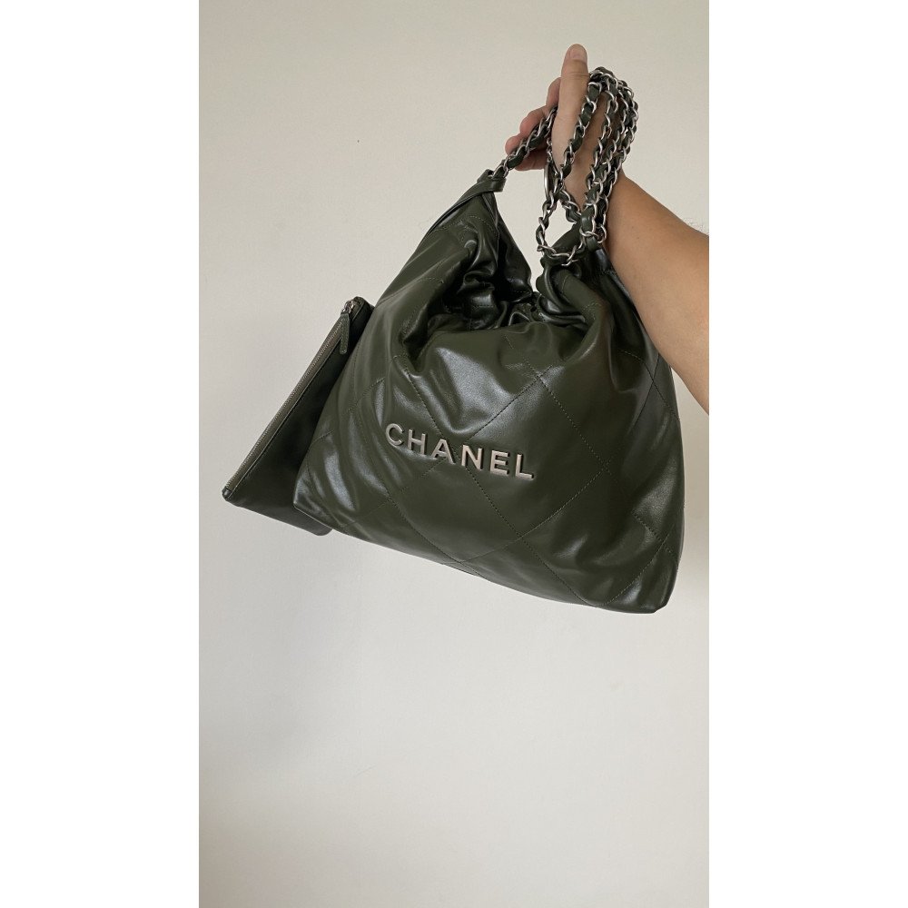 Chanel 22 Bag "Trash Bag" Shoulder Bag