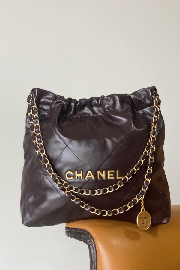 Chanel 22 Bag "Trash Bag" Shoulder Bag