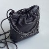 Chanel 23C chocolate brown mini 22Bag, 