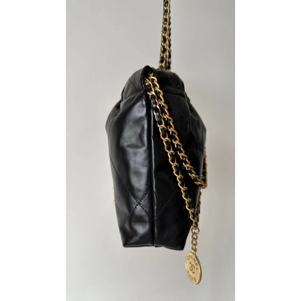 Chanel 23C black mini 22Bag, Chanel 23C black mini 22Bag,