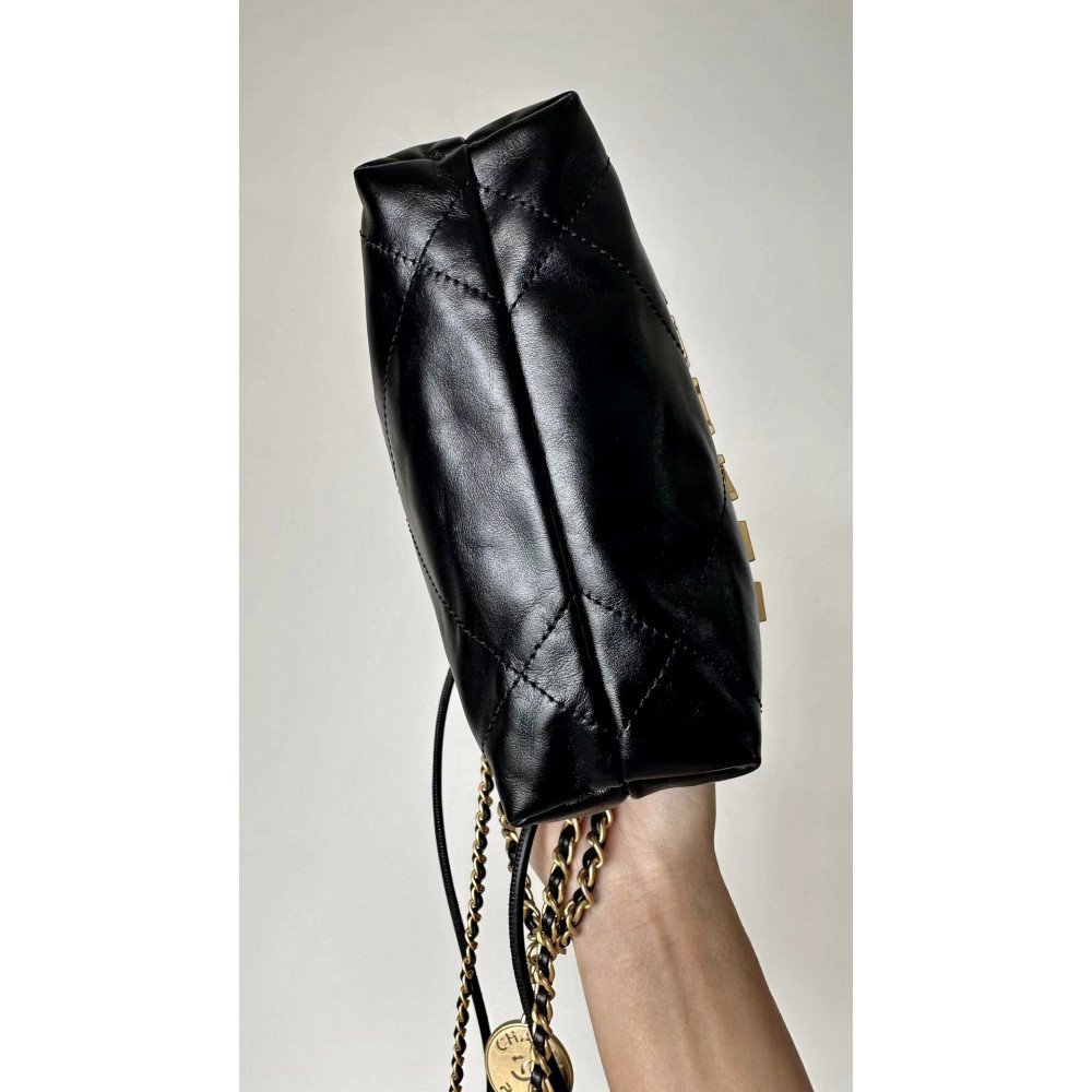 Chanel 23C black mini 22Bag, Chanel 23C black mini 22Bag,