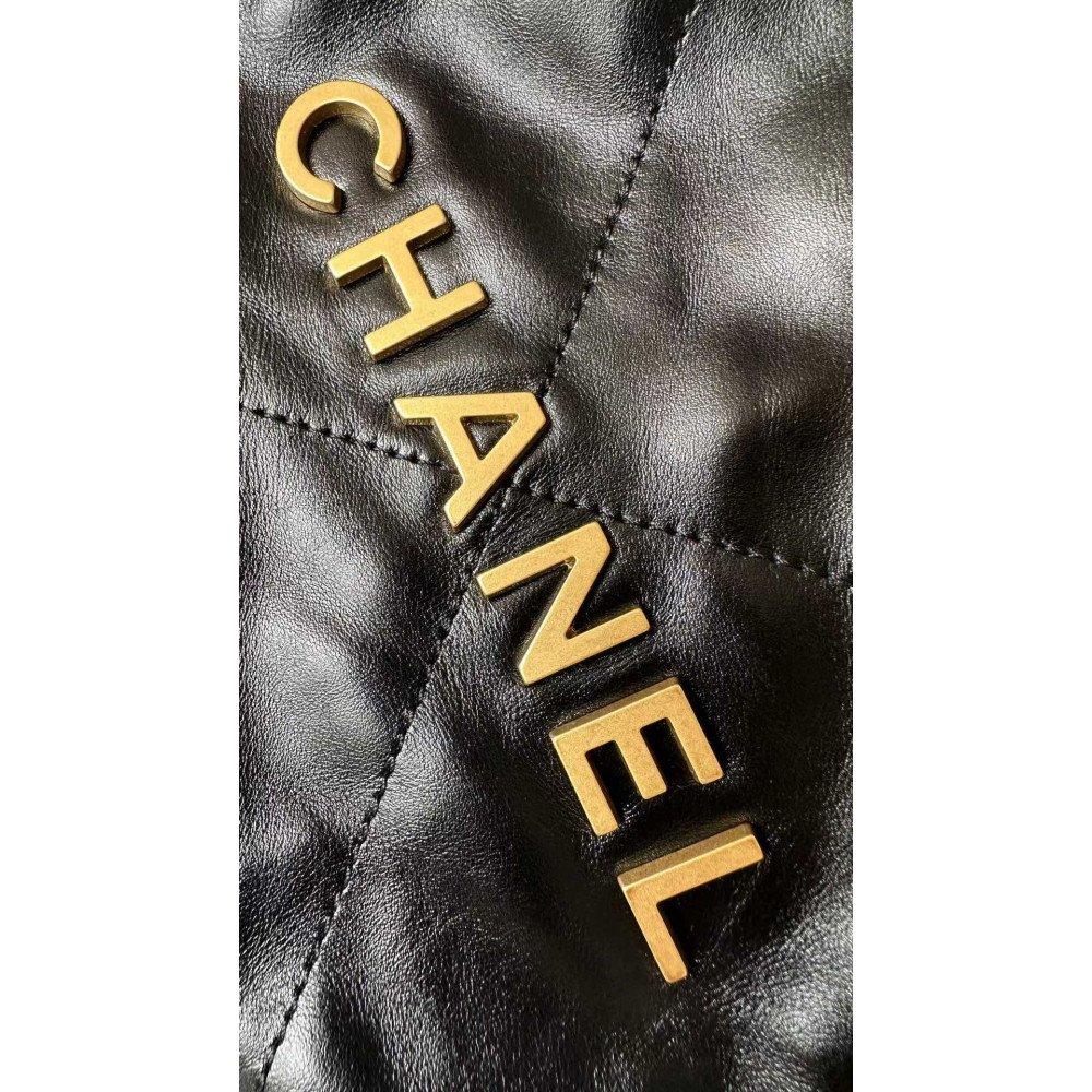 Chanel 23C black mini 22Bag, Chanel 23C black mini 22Bag,