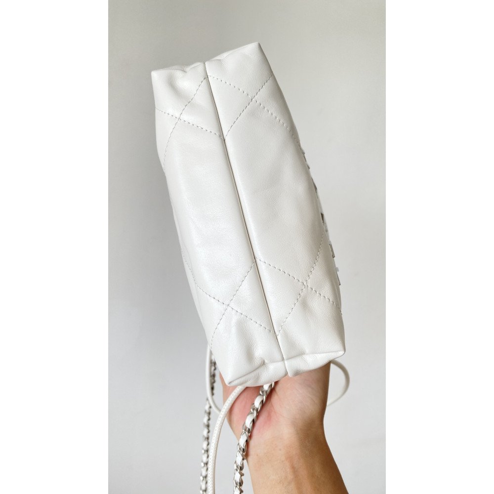 Chanel 23C white mini 22Bag, Chanel 23C white mini 22Bag,