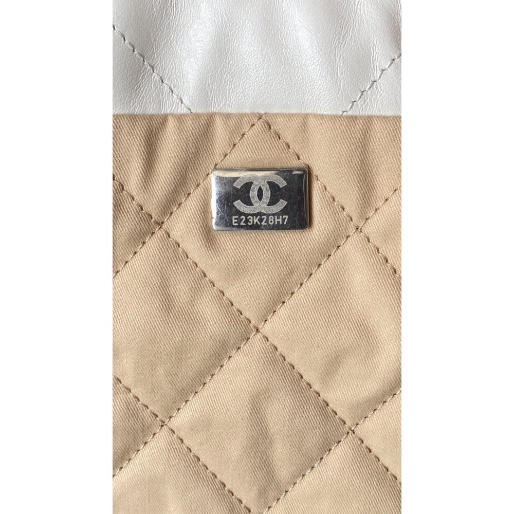 Chanel 23C white mini 22Bag, Chanel 23C white mini 22Bag,