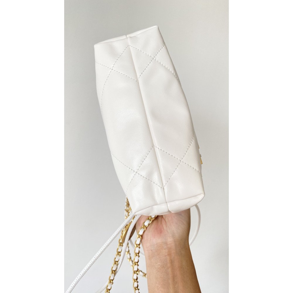 Chanel 23C white mini 22Bag Chanel 23C white mini 22Bag