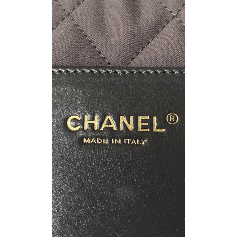 Chanel 23C dark gray mini 22Bag, Chanel 23C dark gray mini 22Bag,