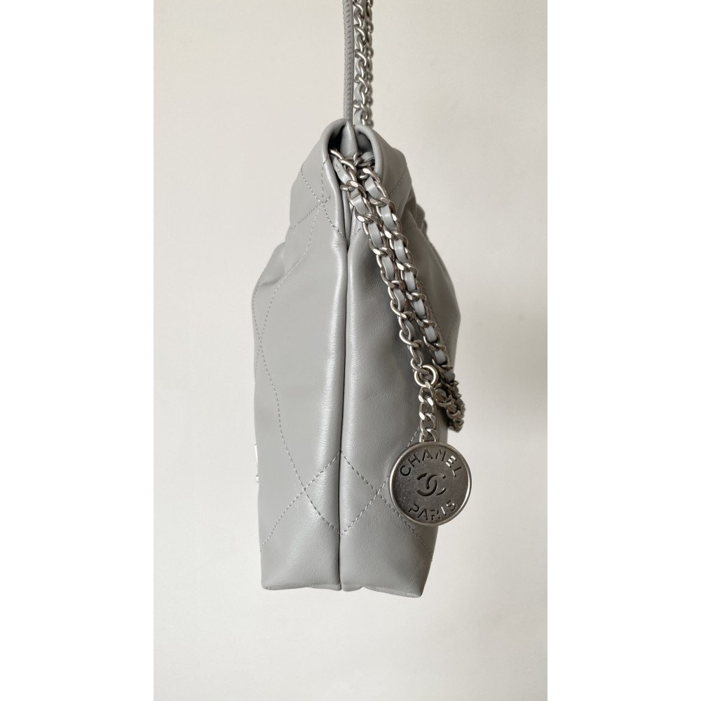 Chanel 23C light gray mini 22Bag Chanel 23C light gray mini 22Bag