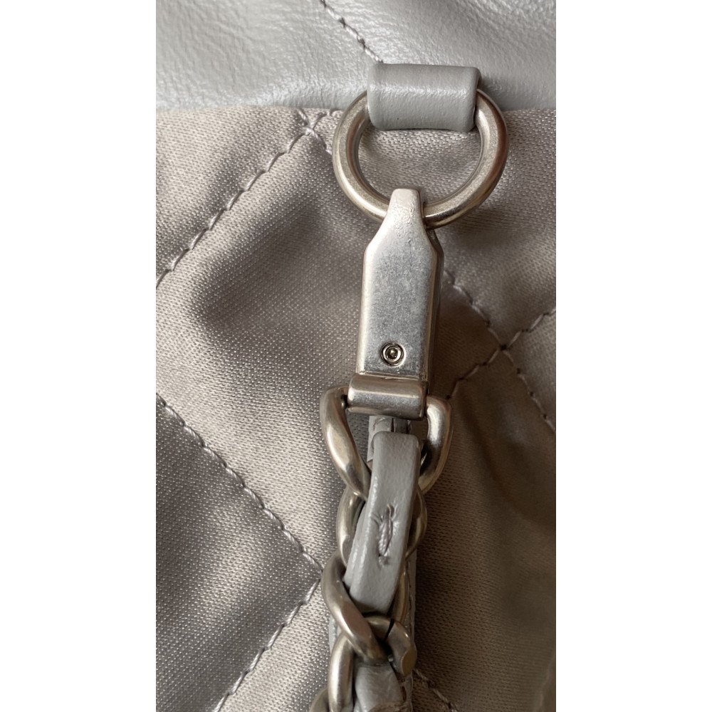 Chanel 23C light gray mini 22Bag Chanel 23C light gray mini 22Bag