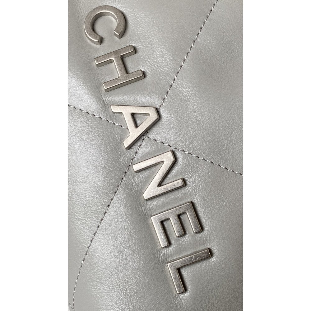 Chanel 23C light gray mini 22Bag Chanel 23C light gray mini 22Bag