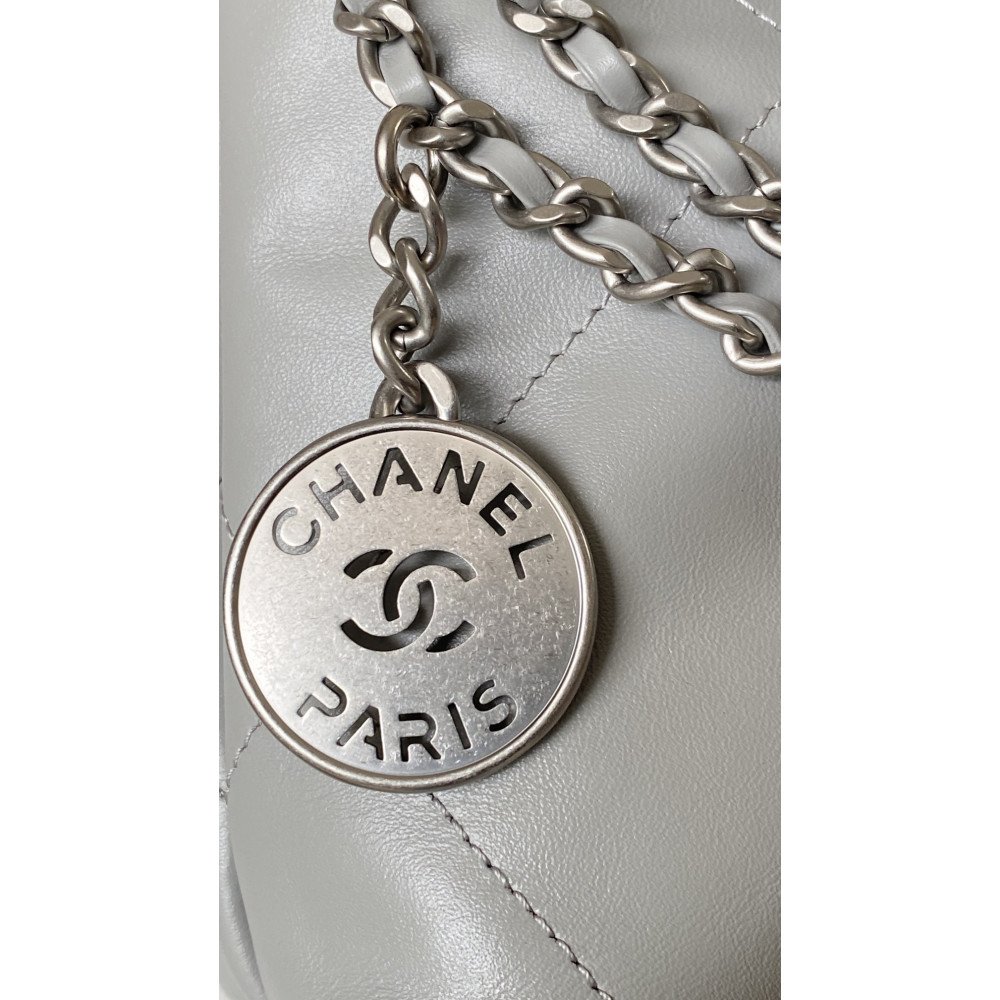 Chanel 23C light gray mini 22Bag Chanel 23C light gray mini 22Bag