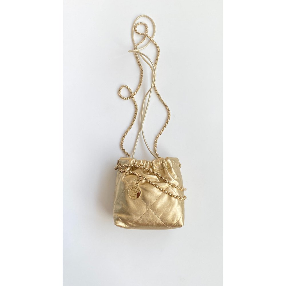 Chanel 24B limited color gold mini 22Bag! Chanel 24B limited color gold mini 22Bag!