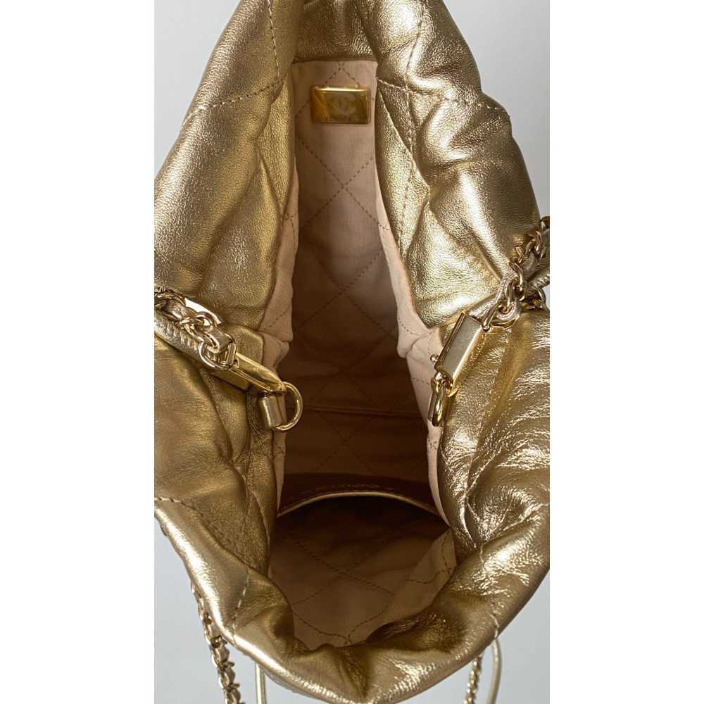 Chanel 24B limited color gold mini 22Bag! Chanel 24B limited color gold mini 22Bag!