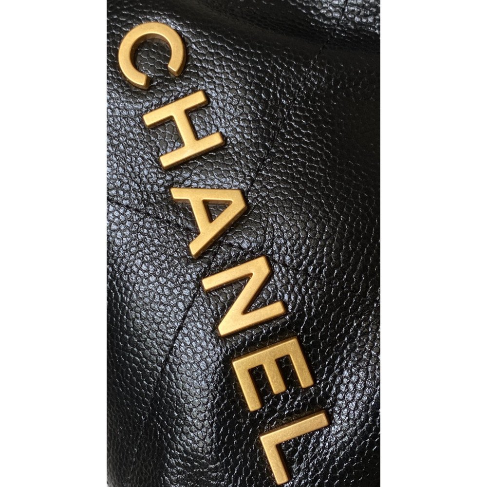 Chanel 23K limited color black mini 22Bag Chanel 23K limited color black mini 22Bag