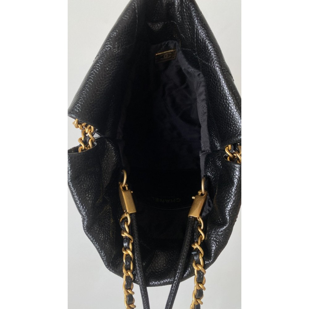 Chanel 23K limited color black mini 22Bag Chanel 23K limited color black mini 22Bag