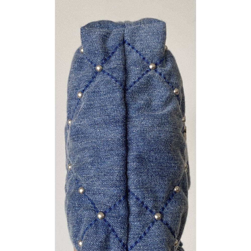 Chanel 25S mini 22Bag "denim nailhead denim" Chanel 25S mini 22Bag "denim nailhead denim"