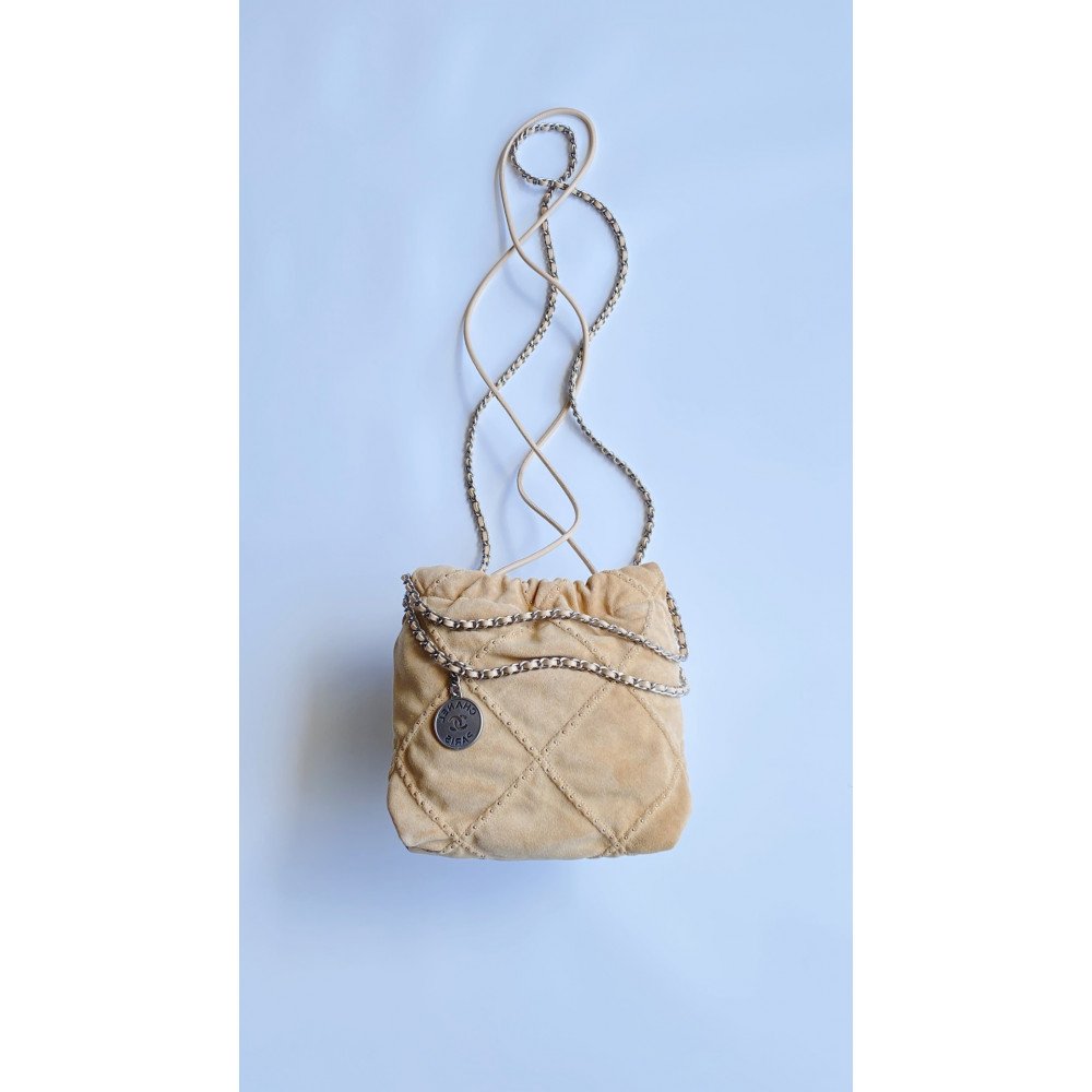 Chanel 25S mini 22Bag in apricot color Chanel 25S mini 22Bag in apricot color
