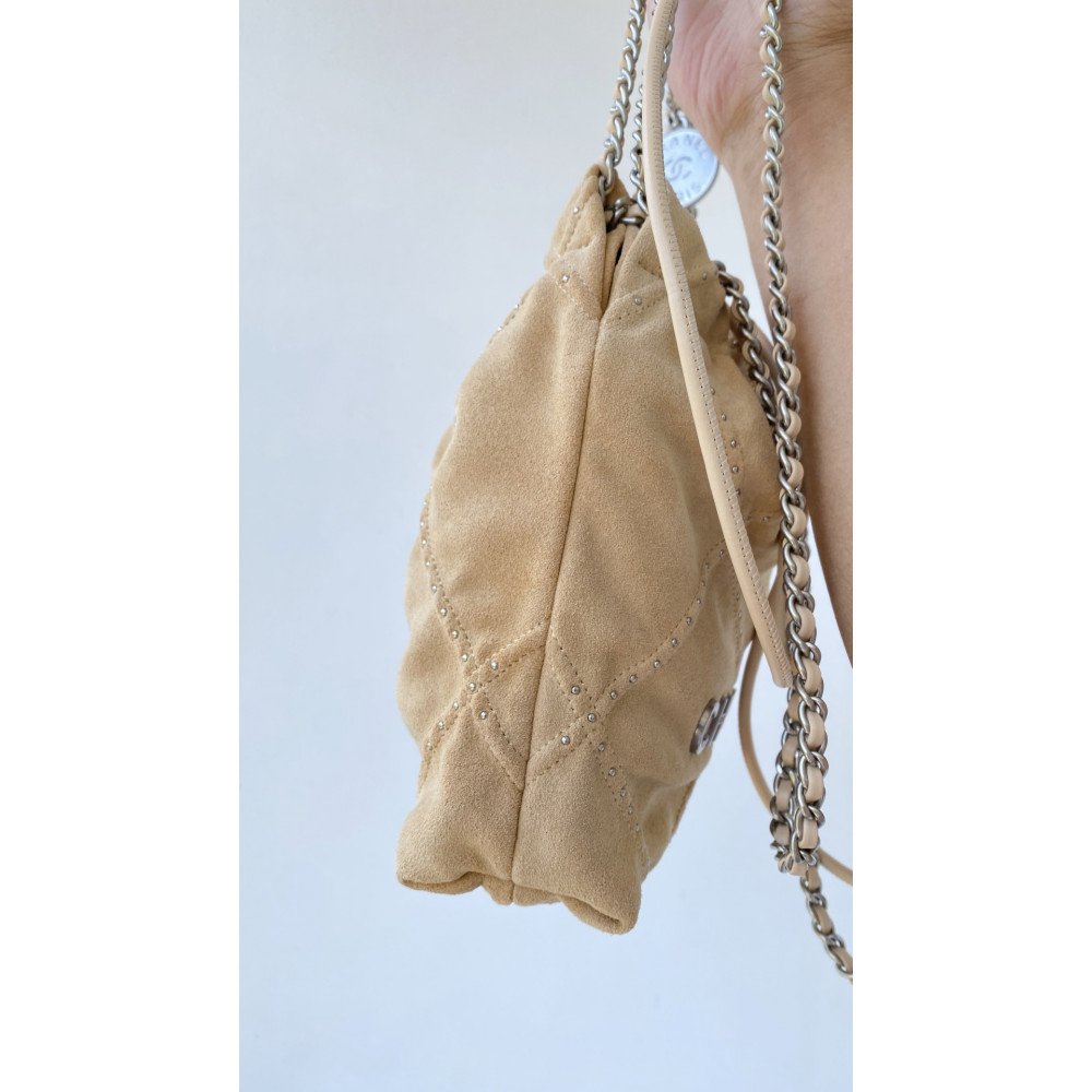 Chanel 25S mini 22Bag in apricot color Chanel 25S mini 22Bag in apricot color