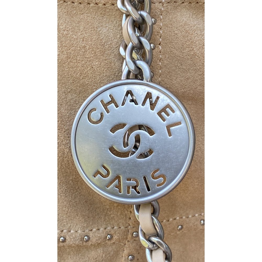 Chanel 25S mini 22Bag in apricot color Chanel 25S mini 22Bag in apricot color