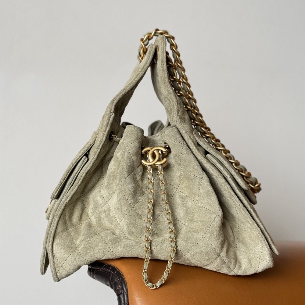 Chanel 25 Bag Small Hobo Boho Bag! 
